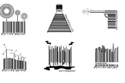 日本设计团队Design Barcode的条形码设计作品欣赏