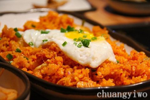 大众美食蛋炒饭唯美图片