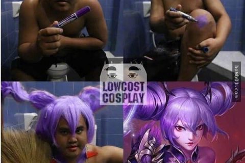 泰国COSPLAY小哥最新辣眼睛神作欣赏