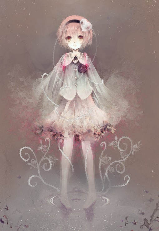唯美插画图片
