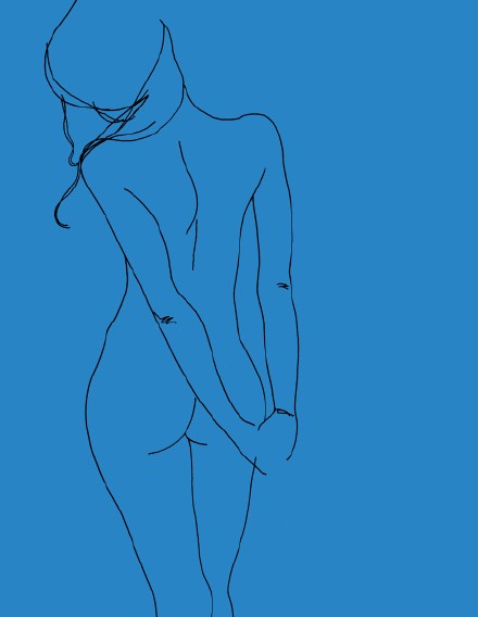 Ed Hodgkinson的女性人体艺术插画