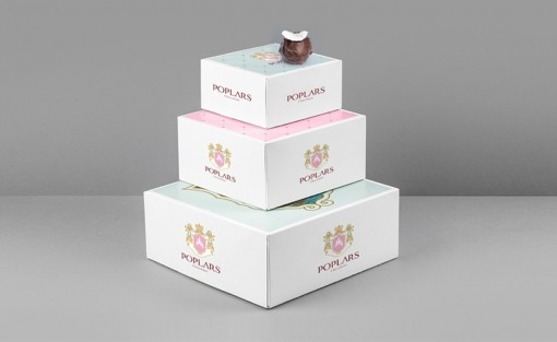 巧克力品牌Poplars产品包装设计图片