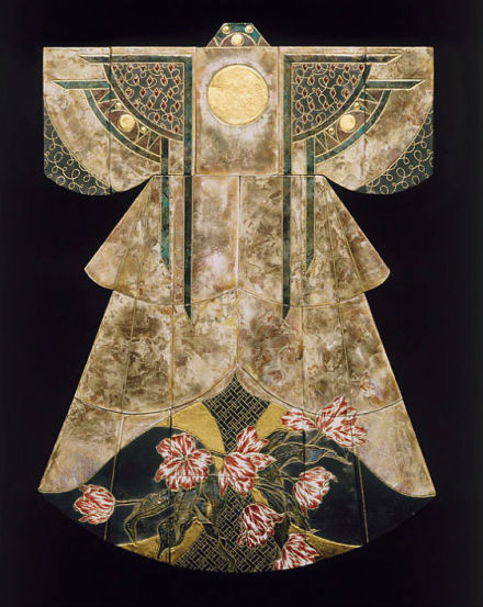 用陶瓷设计的东方复古服饰设计