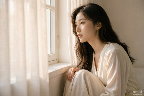 自然光人像窗口光拍摄示意